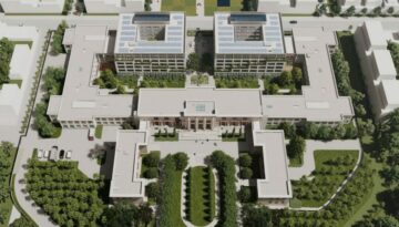 HRJ Bâtiments est intervenu dans la construction de la Cité administrative de Toulouse (31 Haute-Garonne)