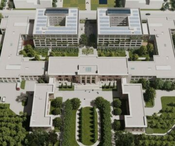 HRJ Bâtiments est intervenu dans la construction de la Cité administrative de Toulouse (31 Haute-Garonne)