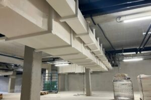 Encoffrement anti-feu horizontal EI120