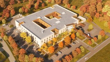 HRJ Bâtiments est intervenu dans la construction de l'hôpital de Lavenet (09 Ariège)