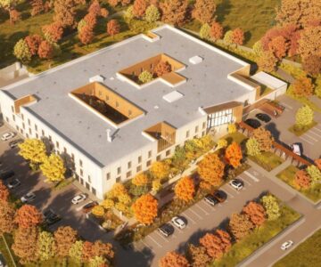 HRJ Bâtiments est intervenu dans la construction de l'hôpital de Lavenet (09 Ariège)