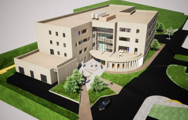 HRJ Bâtiments est intervenu dans la construction de la Maison médicale de la Clinique des Chaumes à Montauban